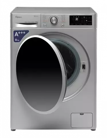 ماشین لباسشویی اتومات 8 کیلوگرم جی پلاس مدل GWM-L807S