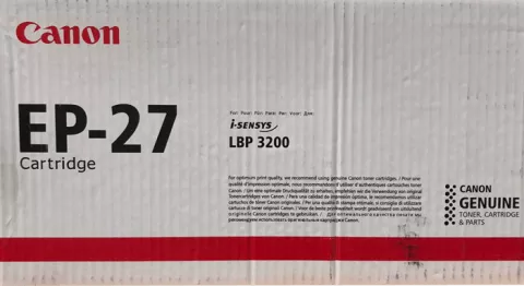 کارتریج تونر مشکی طرح اصلی Canon مدل EP-27