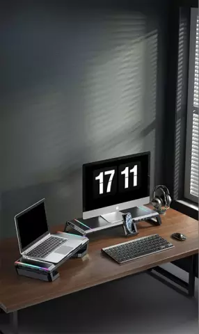 پایه مانیتور Trust مدل TDESK