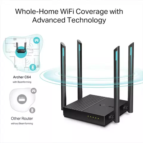 روتر شبکه Tp-Link مدل Archer C64