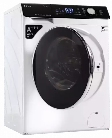 ماشین لباسشویی اتومات 10.5 کیلوگرم جی پلاس مدل KD1059W