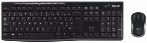 کیبورد و موس بی سیم Logitech مدل MK270
