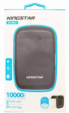 پاور بانک 10000 میلی‌آمپر ساعت KINGSTAR مدل KP10012