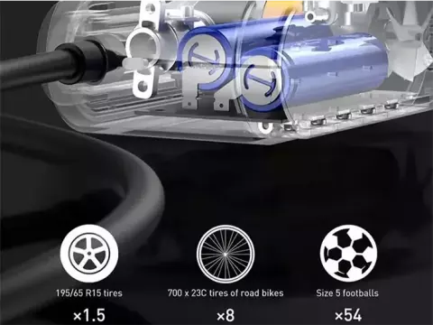 پمپ باد الکتریکی Baseus مدل Dynamic Eye CRCQB03-01