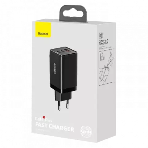 شارژر دیواری Baseus مدل GaN3 Pro CCGP050101