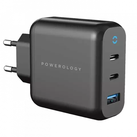 شارژر دیواری POWEROLOGY مدل P65PDWEUBK