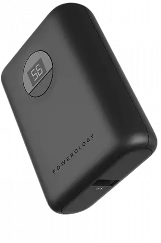 پاور بانک 10000 میلی‌آمپر ساعت POWEROLOGY مدل Ultra-Compact PPBCHA04