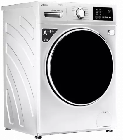 ماشین لباسشویی اتومات 8 کیلوگرم جی پلاس مدل K8220W