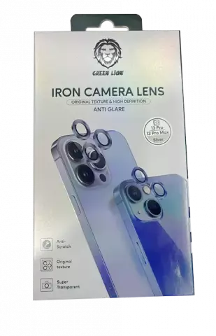 محافظ لنز دوربین Green Lion مدل Iron Camera Lens مناسب برای iPhone 13 Pro / 13 Pro Max