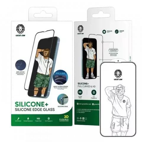 محافظ صفحه نمایش Green Lion مدل Silicone Plus مناسب برای iPhone 12 / 12 Pro