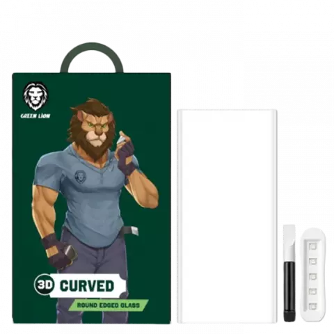 محافظ صفحه نمایش Green Lion مدل 3D Curved مناسب برای Samsung S22
