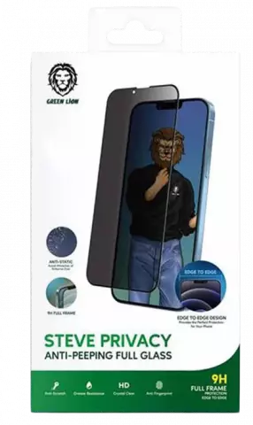 محافظ صفحه نمایش Green Lion مدل Steve Privacy مناسب برای iPhone 12 / 12 Pro
