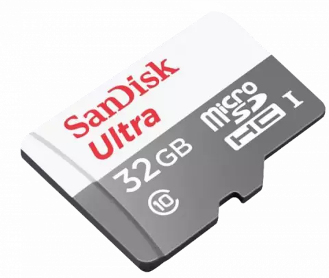 مموری کارت 32 گیگابایت Sandisk مدل Ultra microSD کلاس 10 استاندارد UHS-I U1