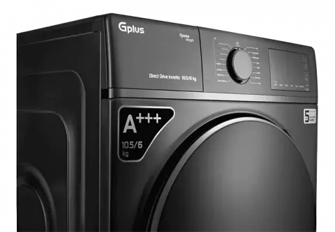 ماشین لباسشویی اتومات 10.5 کیلوگرم جی پلاس مدل GWM-MD109BS