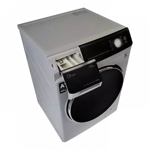 ماشین لباسشویی اتومات 10.5 کیلوگرم جی پلاس مدل GWM-M105W