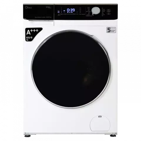 ماشین لباسشویی اتومات 10.5 کیلوگرم جی پلاس مدل GWM-M105W