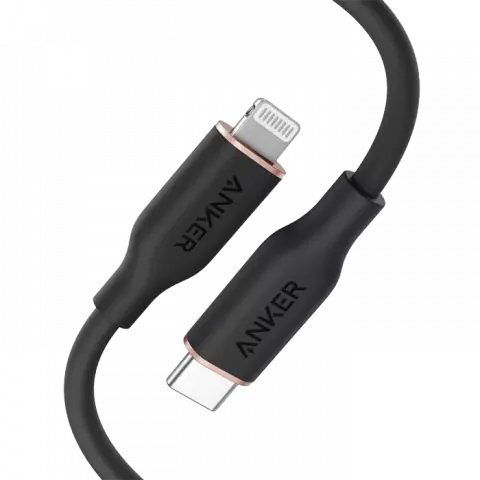 کابل شارژ 1.8 متری Type-C به Lightning انکر مدل PowerLine III Flow A8663