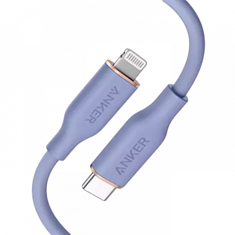 کابل شارژ 1.8 متری Type-C به Lightning انکر مدل PowerLine III Flow A8663