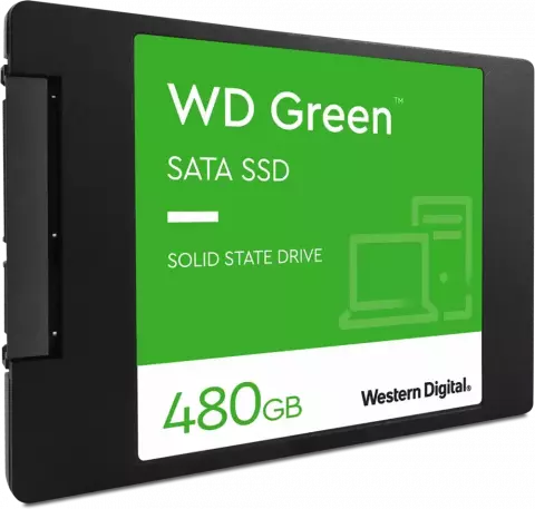 حافظه SSD اینترنال 480 گیگابایت WD مدل GREEN WDS480G3G0A