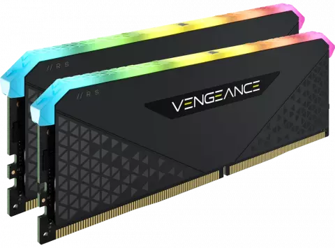 رم دسکتاپ (16GB*2) 32 گیگابایت Corsair مدل VENGEANCE RGB RS DDR4 3200MHz