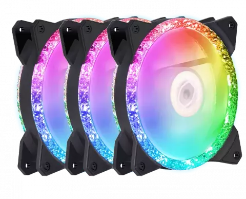 COOLER MASTER MASTERFAN MF120 PRISMATIC 3IN 1 RGB MFY-B2DN-203PA-R1 AVAJANG CASE FAN