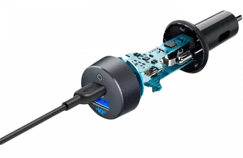 شارژر فندکی Anker مدل PowerDrive PD+2 A2732