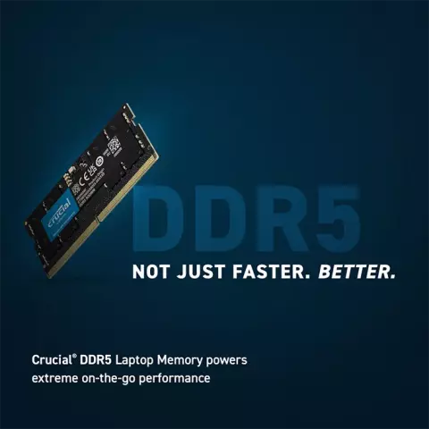 رم لپ تاپ 8 گیگابایت Crucial مدل CT8G48C40S5 DDR5 4800MHz