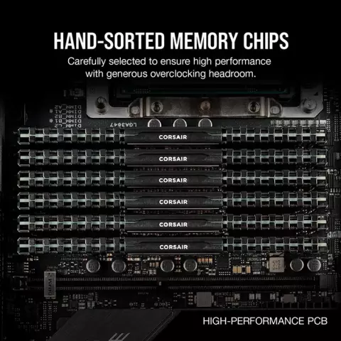 رم دسکتاپ (32GB*2) 64 گیگابایت Corsair مدل VENGEANCE LPX DDR4 3200MHz