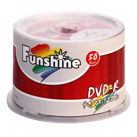دی وی دی خام Funshine مدل 16X DVD-R