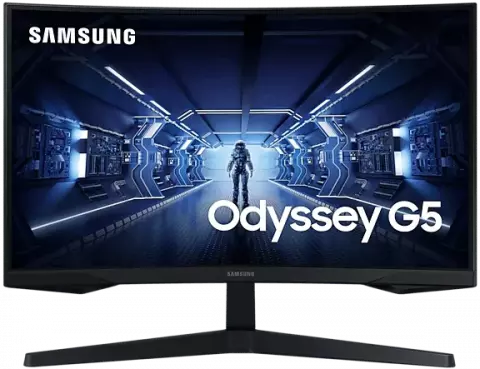 مانیتور Samsung مدل ODYSSEY G5 C27G55TQWMXUE BLACK