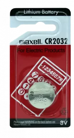 MAXELL CR2032 LITHIUM BATTERY