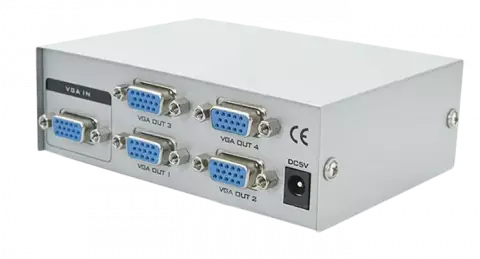 ویدیو اسپلیتر 4 پورت D-NET مدل VGA