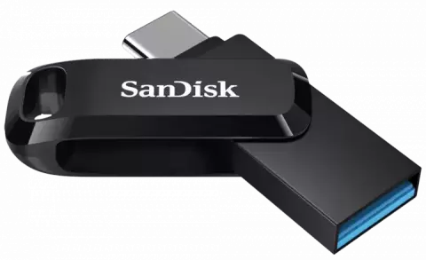 فلش مموری 32 گیگابایت Sandisk مدل  ULTRA DUAL DRIVE GO