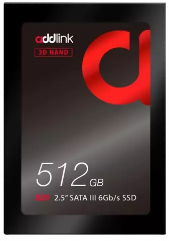 حافظه SSD اینترنال 512 گیگابایت Addlink مدل S20