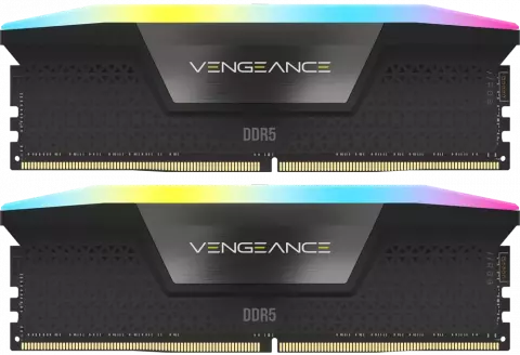 رم دسکتاپ (16GB*2) 32 گیگابایت Corsair مدل VENGEANCE RGB DDR5 5600MHz