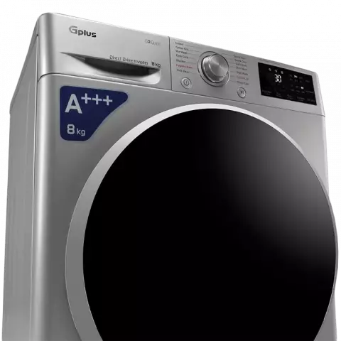 ماشین لباسشویی اتومات 8 کیلوگرم جی پلاس مدل L870S