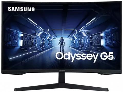 مانیتور گیمینگ منحنی 32 اینچ Samsung مدل Odyssey G5 C32G55TQWM