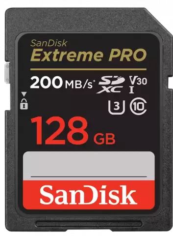 مموری کارت 128 گیگابایت Sandisk مدل Ultra SDXC کلاس 10 استاندارد UHS-I U3