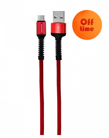 کابل شارژ 1 متری USB به Type-C کینگ استار مدل K30 C