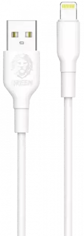 کابل شارژ 3 متری USB به Lightning گرین لاین مدل GNCIPH2WH