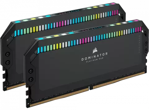 رم دسکتاپ (16GB*2) 32 گیگابایت Corsair مدل DOMINATOR PLATINUM RGB DDR5 6000MHz