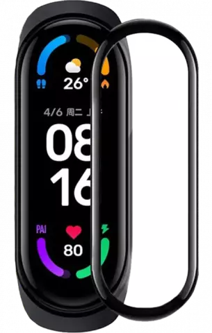 محافظ صفحه نمایش سرامیکی مچ بند هوشمند Xiaomi Mi Band 6