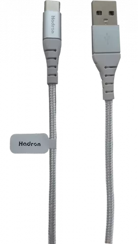 کابل شارژ 1 متری USB به TYPE-C هادرون مدل HTC-A-C02