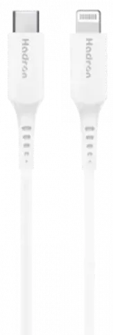 HADRON HTC-C-L01 100CM WHITE ASLI TYPE-C TO LIGHTNING CABLE