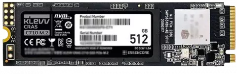 حافظه SSD اینترنال 512 گیگابایت KLEVV مدل CRAS C710 NVMe M.2