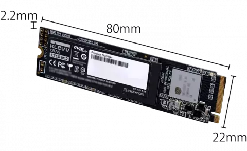 حافظه SSD اینترنال 512 گیگابایت KLEVV مدل CRAS C710 NVMe M.2