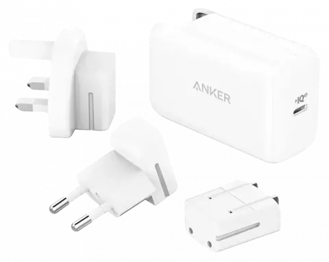 شارژر دیواری ANKER مدل PowerPort III 65W Pod A2712