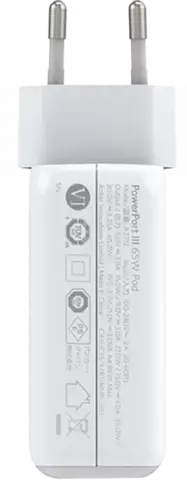 شارژر دیواری ANKER مدل PowerPort III 65W Pod A2712