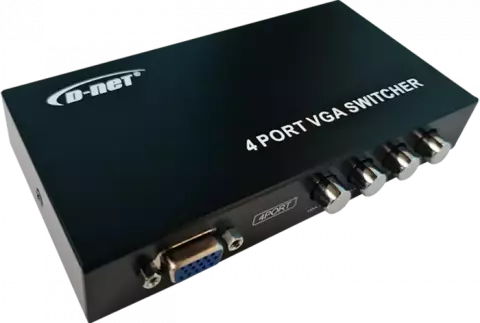 سوییچ 4 پورت D-NET VGA