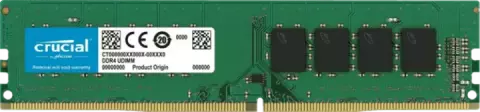 رم دسکتاپ (4GB*1) 4 گیگابایت Crucial مدل CB4GU2666 DDR4 2666(2400)MHz